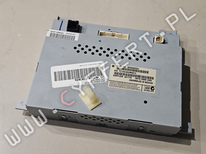 naprawa ekranu dotykowego Dodge Chrysler 05064632AJ 05064632AC, 05064632AD, 05064632AE, 05064632AF, 05064632AG, 05064632AH, 05064632AI, 05064632AK 05064798AA, 05064798AD, 05064798AE, 05064798AF, 05064798AG, 05064798AH, 05064798AI 68105156AA, 68105156AB, 68105156AC, 68105156AD