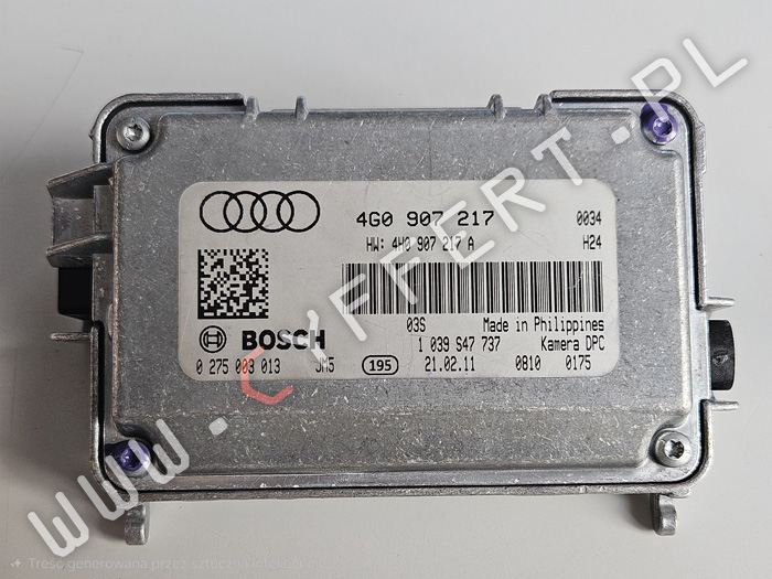 naprawa kamery Audi C1107 4H0907217A 4G0907217 4G0907217A 7P6907217A