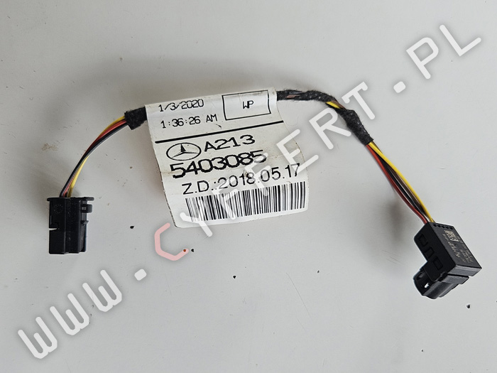 A2135403085 wiązka podświetlenie uchwytu na napoje Mercedes